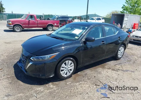 2025 Nissan Sentra S z USA, uszkodzony, nr VIN 3N1AB8BV6SY207817